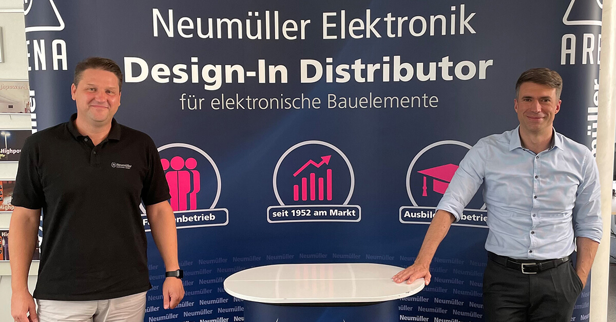 Prominent visit to Neumüller headquarters