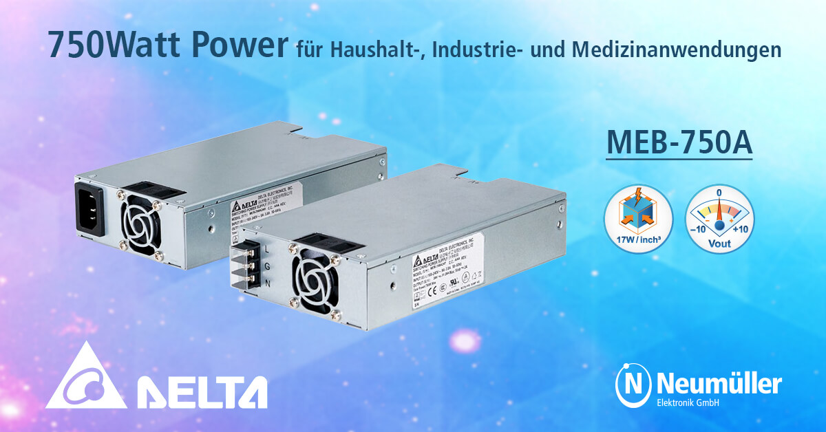 750Watt power for home appliances, industrial and medical applications