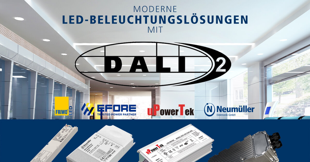 Moderne DALI2-LED-Netzteile