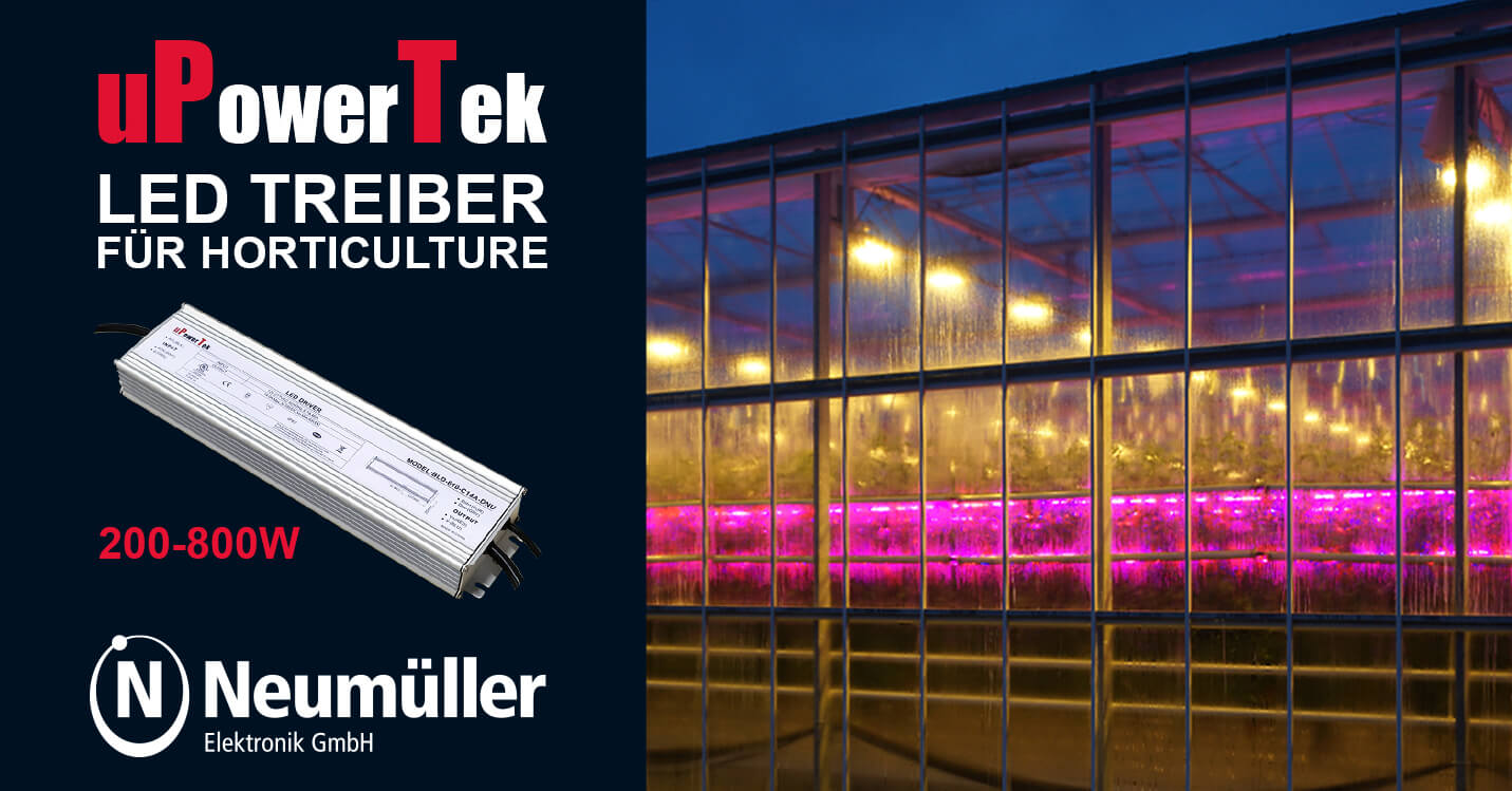 UpowerTek LED-Treiber für Horticulture Anwendungen
