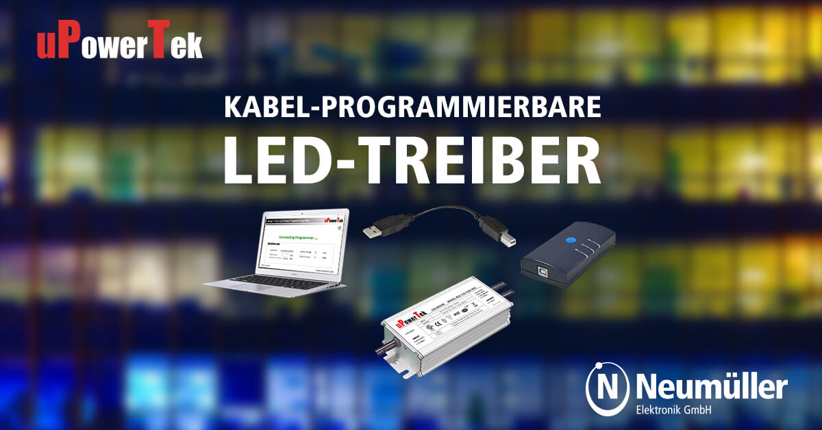 Cable programmable LED drivers