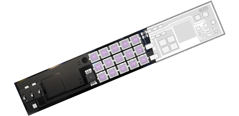 UV-LED Module Entwicklung