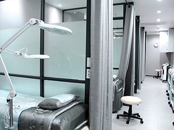 Beleuchtung von Krankenhäusern, Arztpraxen und Gesundheitszentren mit COB-LEDs.