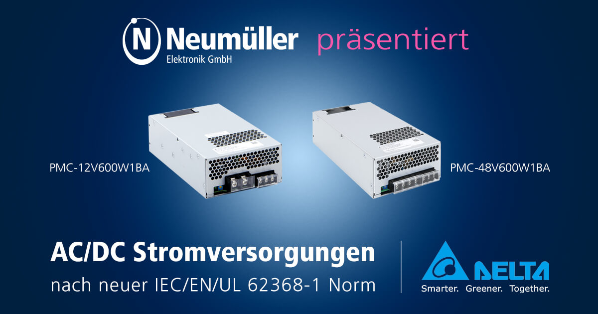 AC/DC power supplies according to new IEC/EN/UL 62368-1 standard