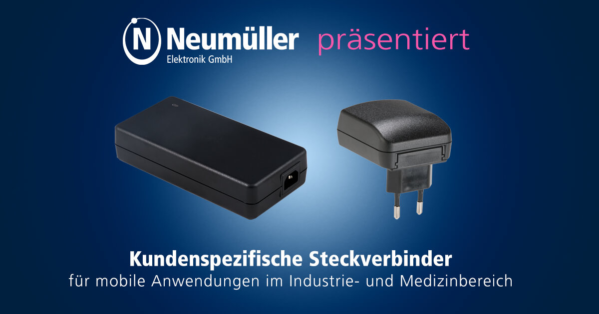 Stecker- /Tischnetzteile mit spezifischen DC-Steckern 6W – 300W