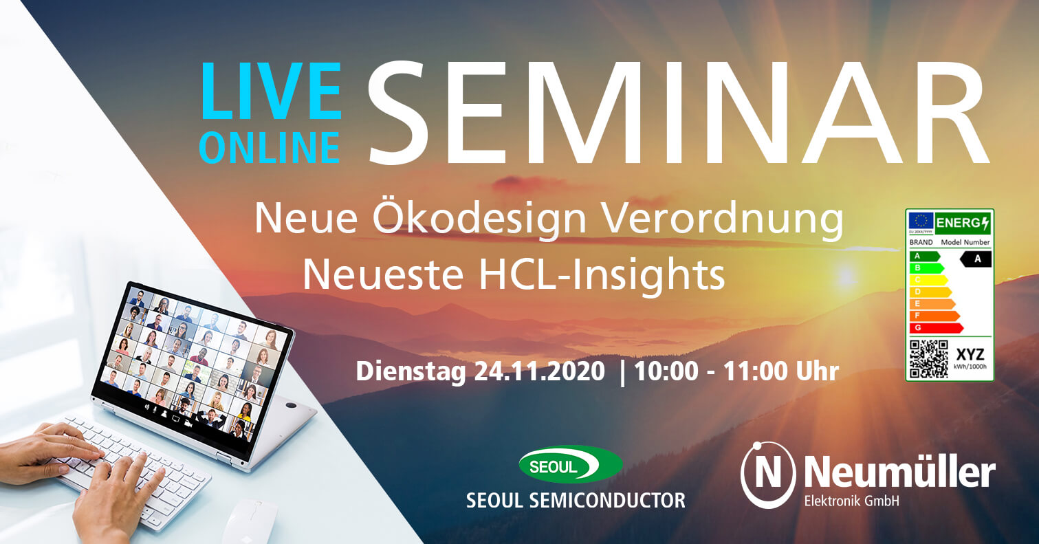 Live-Online-Seminar: Neue Ökodesign-Verordnung und neueste HCL-Insights