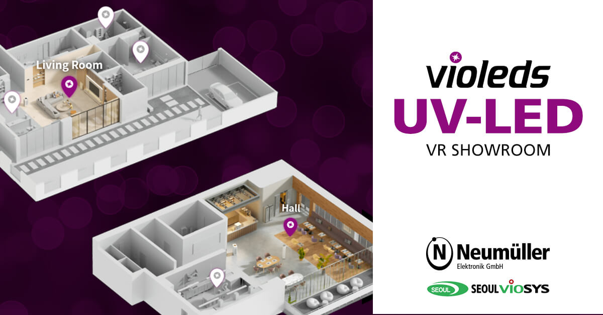 Showroom für UV-LED Anwendungen von Seoul Viosys