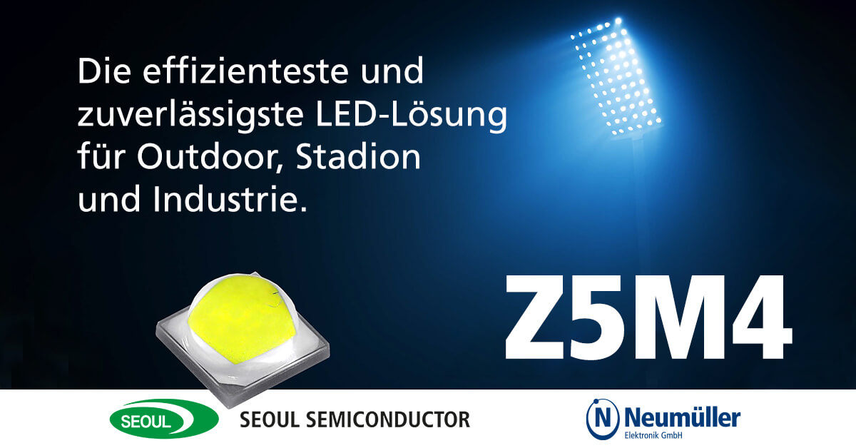 Z5M4: High-power LED with WICOP technology 
