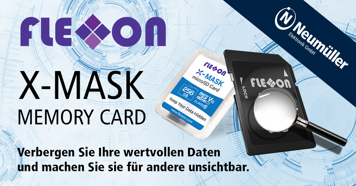 Flexxon X-MASK memory card