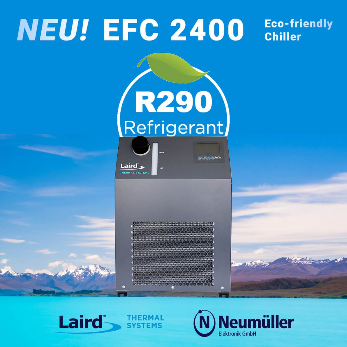 EFC Serie - R290 Flüssigkeitskühler
