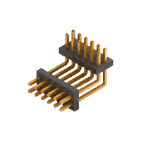 CH54 Serie Dual Rows Right Angle 2