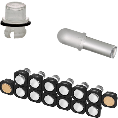 Press-Fit Light Pipes