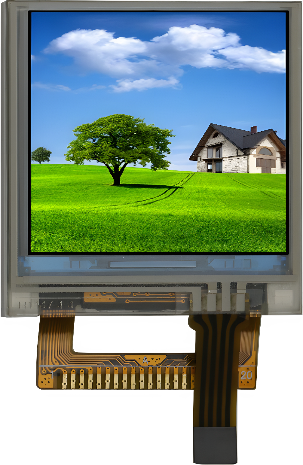 TFT Display Module with Wide Temperature Range