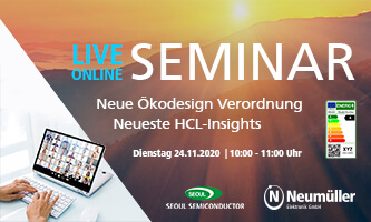 Live-Online-Seminar: New Ecodesign Regulation and latest HCL-Insights