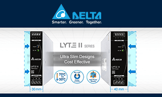 Ultra-compact DIN rail power supplies - cost reduced and energy saving