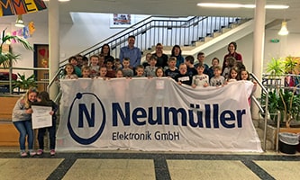Neumüller Elektronik adopts Class 2000 sponsorship for Weisendorf primary school