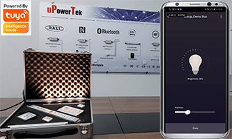 Comfortable LED light control with Bluetooth