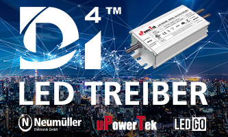 NFC programmable D4i LED drivers from uPowerTek.