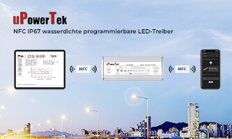 LED driver contactless programming - uPowerTek and NFC make it possible