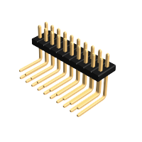 CH51 Serie Dual Rows Right Angle