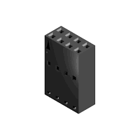 CI33 Serie Dual Rows Crimp Housing